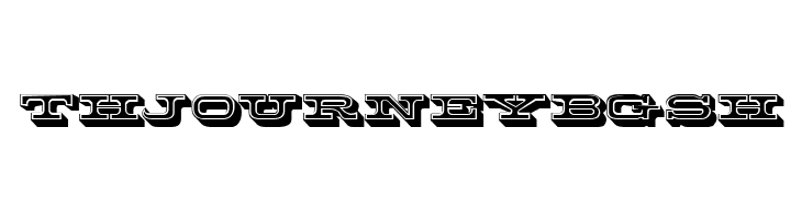 Madrid Filled 3D Regular  Free Fonts Download