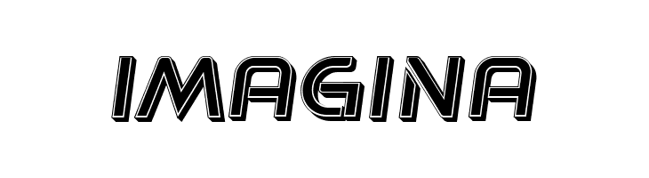 Progress 3D Italic  Free Fonts Download