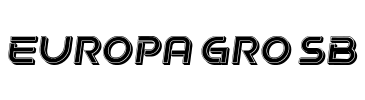 Progress 3D Italic  Free Fonts Download