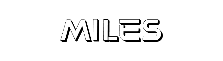 Progress 3D Hollow Regular  Free Fonts Download