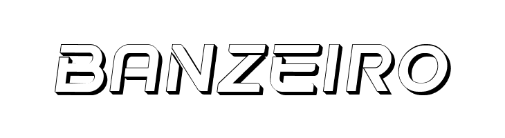 Progress 3D Hollow Italic  Free Fonts Download