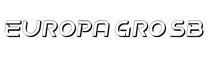 Progress 3D Hollow Italic  Free Fonts Download