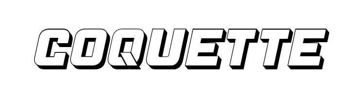 Archigadget 3D Italic  Free Fonts Download