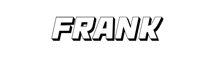 Archigadget 3D Italic  Free Fonts Download