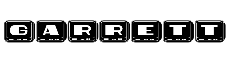 Nouveau Flat Negative Regular  Free Fonts Download