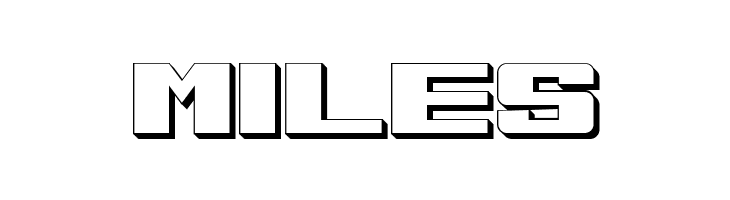Bulksans 3D  Free Fonts Download