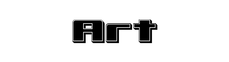 Bulksans 3D Filled  Free Fonts Download