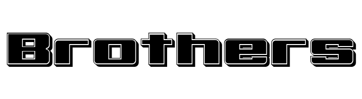 Bulksans 3D Filled  Free Fonts Download