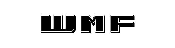 Bulksans 3D Filled  Free Fonts Download