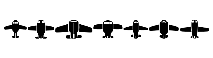 Airplanes Regular  Free Fonts Download