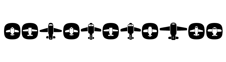 Airplanes Regular  Free Fonts Download
