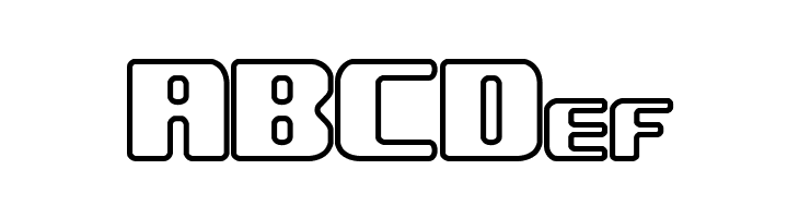 Underwhelmed Outline BRK  Free Fonts Download