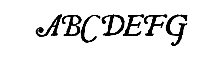 Roman Antique Italic  Free Fonts Download