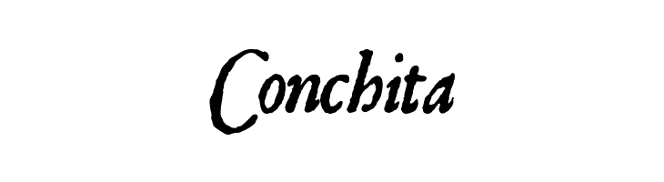 Conchita Roman Antique Italic Font