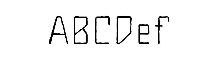 MaiersNr8-Mager  Free Fonts Download