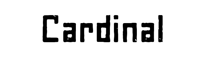 Cardinal MaiersNr8-Halbfett Font