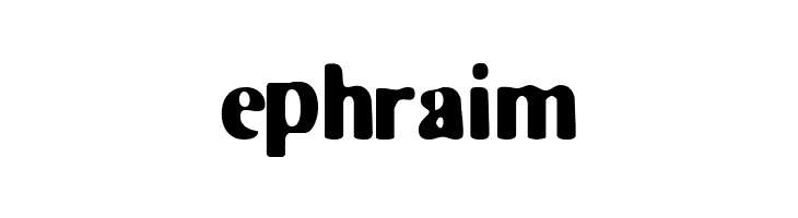 ephraim Faded MovieStar Font