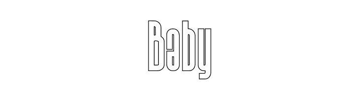 Hanca Outline  Free Fonts Download