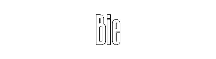Hanca Outline  Free Fonts Download