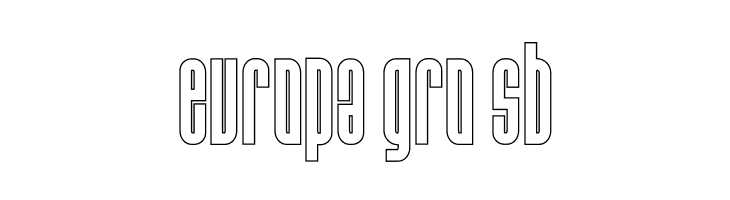 Hanca Outline  Free Fonts Download