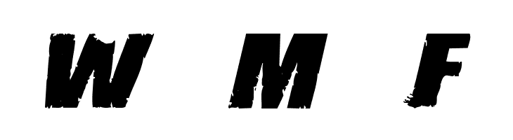 Meanies Thick  Free Fonts Download