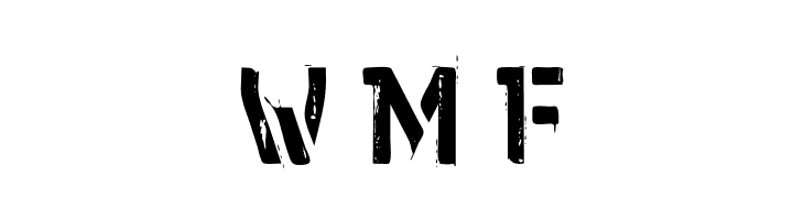 WCWunderbachPaintBta  Free Fonts Download