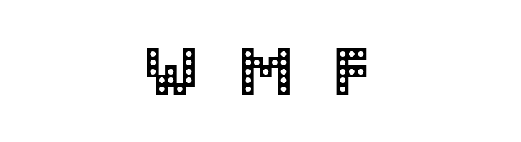 WC PIXHOLE Bta Bold  Free Fonts Download