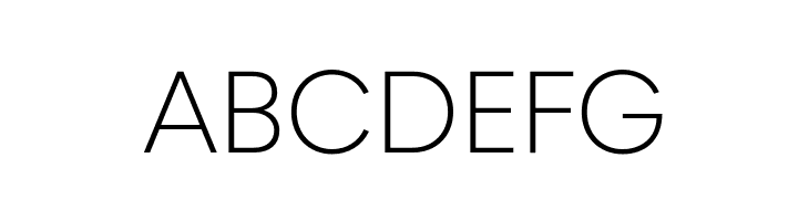 Geliat ExtraLight  Free Fonts Download