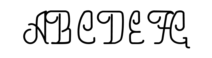 Railgun Line Regular  Free Fonts Download