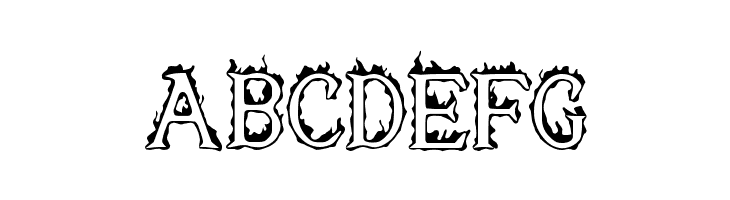 Open Flame  Free Fonts Download