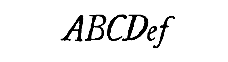 UglyQua-Italic  Free Fonts Download