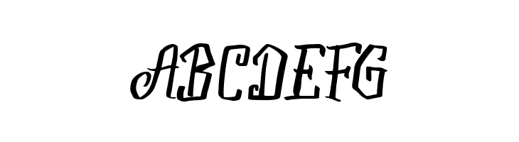 Blacky Sambat Regular  Free Fonts Download