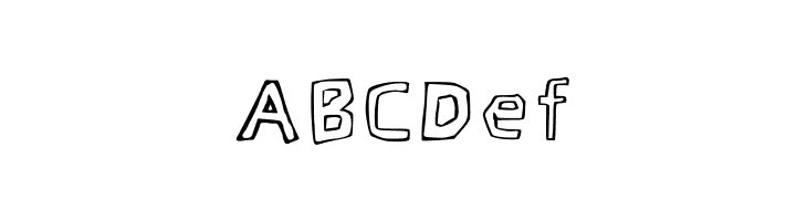 Garing Outline Regular  Free Fonts Download