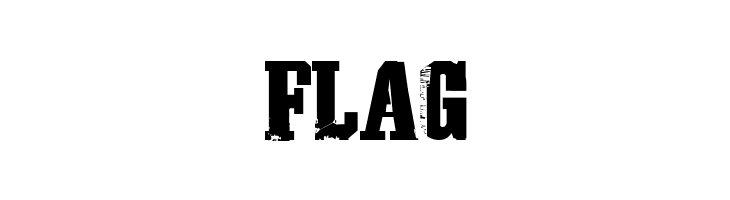 FLAG AthleticTown v0.1 Font