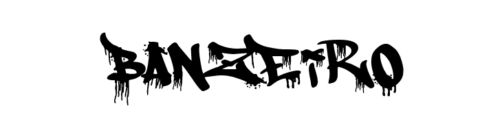 Barcelona Graffiti Bombing  Free Fonts Download