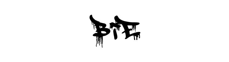 Barcelona Graffiti Bombing  Free Fonts Download