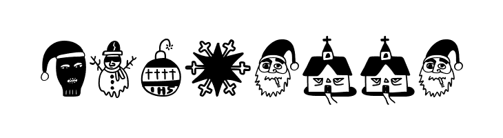 Woodcutter FCK XMAS  Free Fonts Download