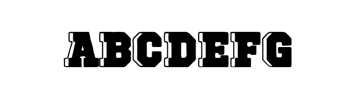 3D Sports Bar  Free Fonts Download