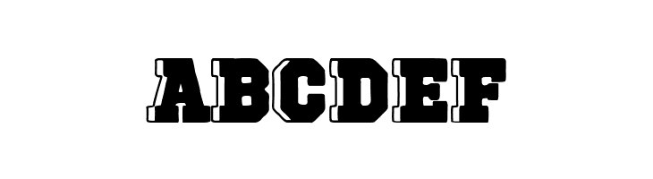 3D Sports Bar  Free Fonts Download