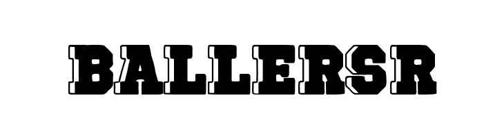 3D Sports Bar  Free Fonts Download