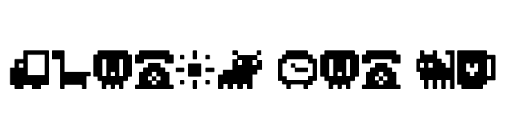 Pixel Icons Compilation  Free Fonts Download