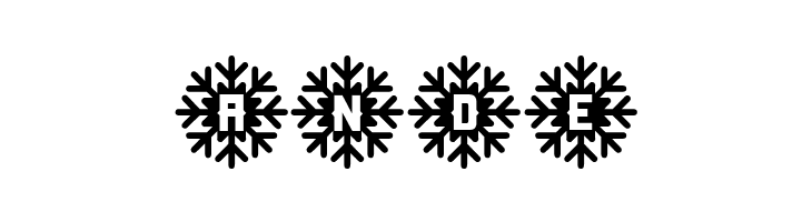 Snow Star Type  Free Fonts Download