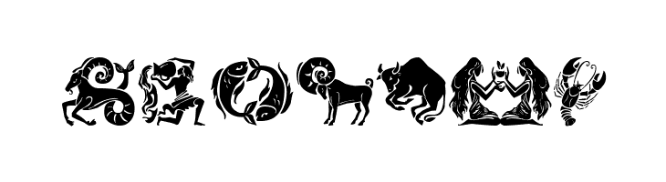 Zodiac Mix  Free Fonts Download