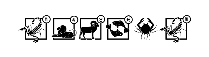 Zodiac Mix  Free Fonts Download