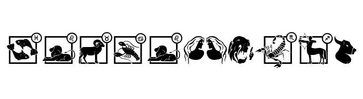 Zodiac Mix  Free Fonts Download