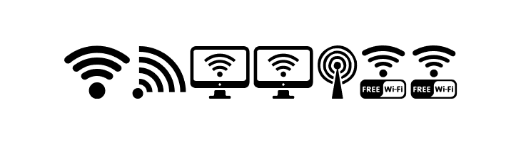 Wifi Icons  Free Fonts Download
