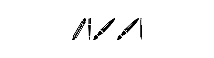 Pen Icons  Free Fonts Download