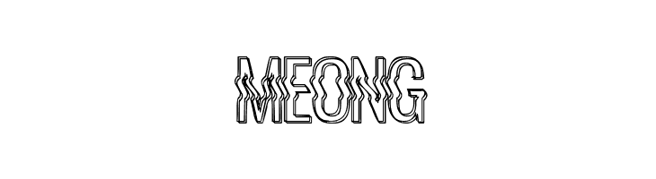 La Distorsionada  Free Fonts Download