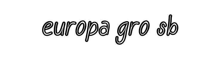 Semongko Outline  Free Fonts Download