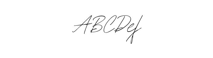 Godwit Signature DEMO Light  Free Fonts Download